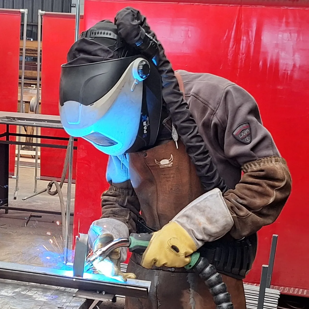 Pièces mécanosoudées réalisées sur mesure dans notre atelier
